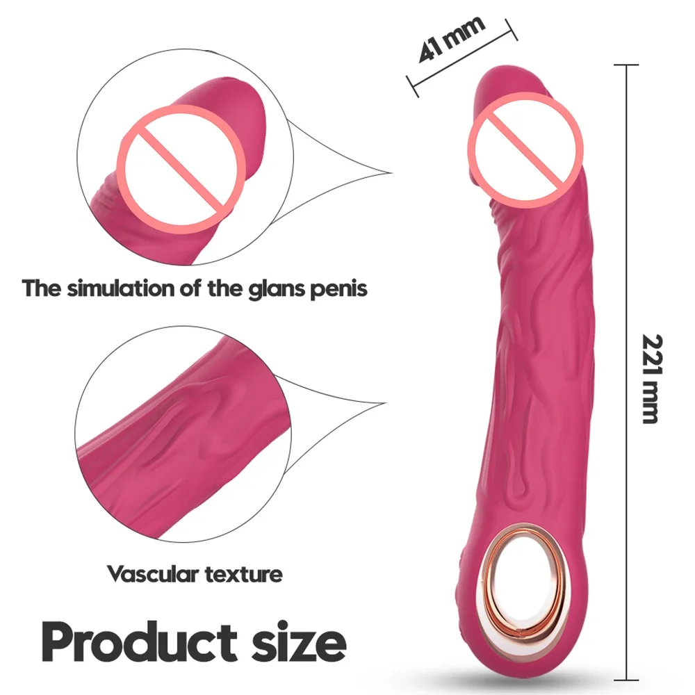 Realistic Dildo Silicone Vibrator for Women Vagina Clitoris G Spot Stimulator With 10 Powerful Vibration Sex Toy Female Vibrator sex toys