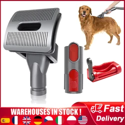 Pet Grooming Vacuum Brush Adapter - Efficient Hair Removal Tool - NONE (As Shown)