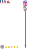 Ultra-Absorbent Microfiber String Mop Lightweight Durable Easy Wringing Cleaning All Floor Types Indoor Outdoor Efficient