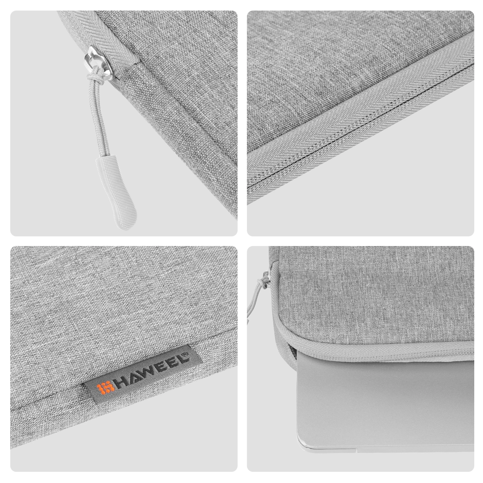 Laptop Sleeve Case - 16 inch Zipper Briefcase for 15-167 inch Laptops