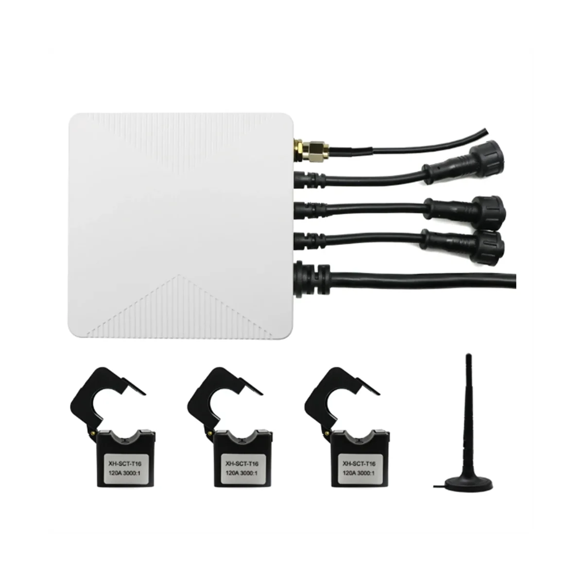 Tuya Smart Life 3 Fasi Wifi Energy Kwh Meter Power Clamp Trasformatore Di Corrente App Monitor E (80A)