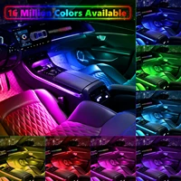 22in1 Symphony Car Ambient Light RGB 213 Color Universal Car Interior led strip acrylic Backlight Guide Symphony Atmosphere lamp - Image 6