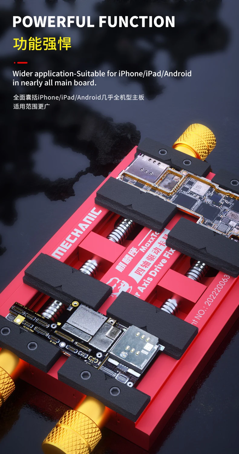 Mechanic MaxxTor Four-Axis Drive PCB Board Holder