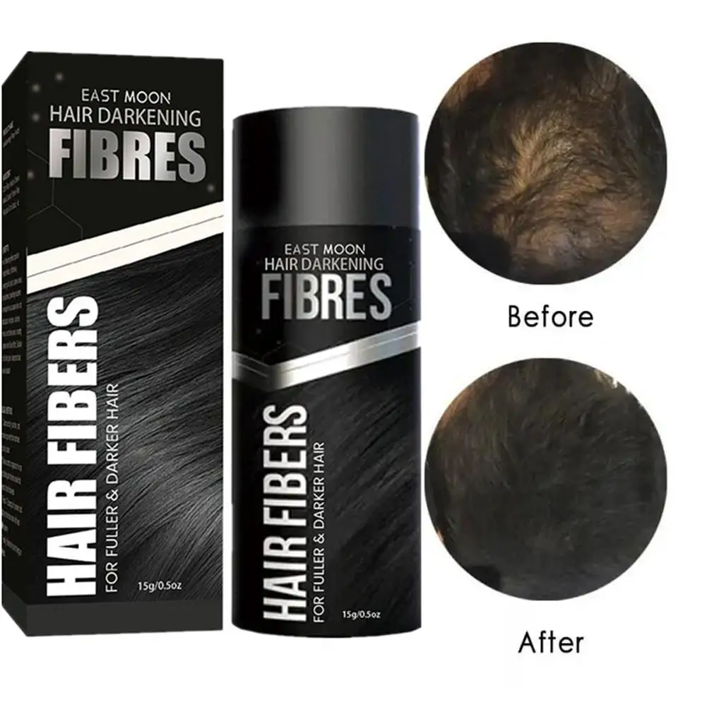 

3 Color Hair Fibers Regrowth Powders Keratin Applicator Hair Building Fibers Spray Pump Products Beauty Health 15g