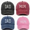 DAD MOM Embroidery Cotton Baseball Cap Fashion Women Men Hat Sport Visors Snapback Cap Sun Hat Breathable Outdoor Caps 6