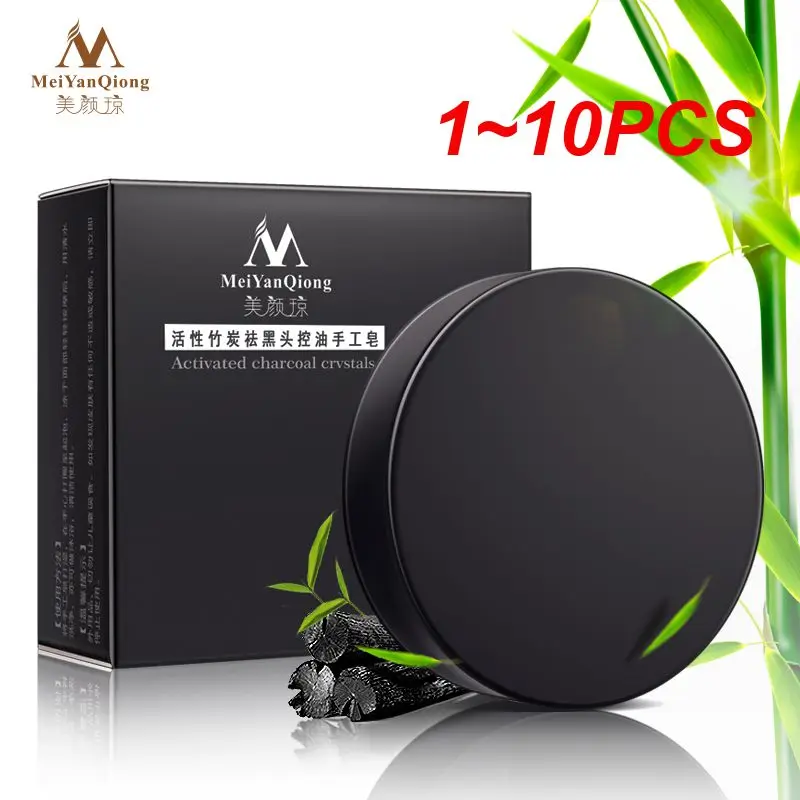 

Мыло ручной работы с активированным углем, 1-10 шт.