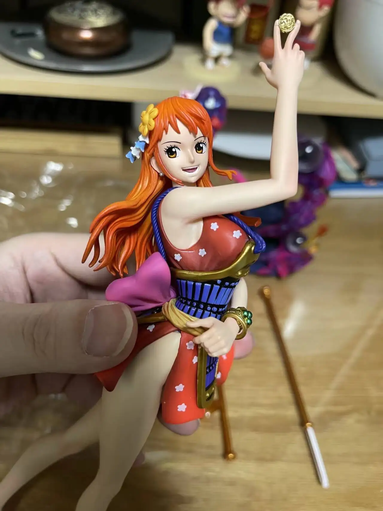 IN STOK】30cm LK studio ONE PIECE Anime Figure Nami Figures Ghost