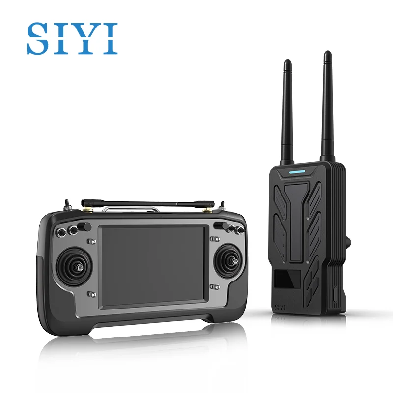 SIYI MK32 HM30 двойная комбинированная портативная наземная станция Full HD передача изображения с двойным оператором и пультом дистанционного управления реле CE FCC