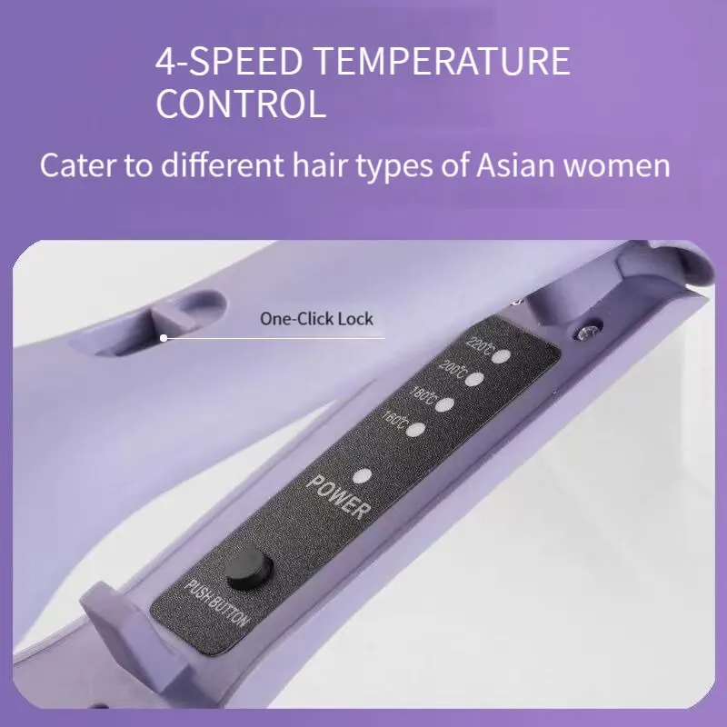 32MM Electric Curling Iron Automatic Lambswool Curling Tool Long Lasting Styling French Styling Rotating Anti-Flame Design 3
