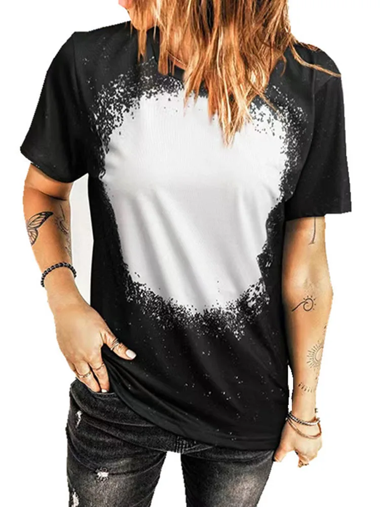 

HONGHANYUAN New Summer Women Oversize to 5XL T-shirt Casual Short Sleeve Soft Fashion Design Female Tops Tank Tee