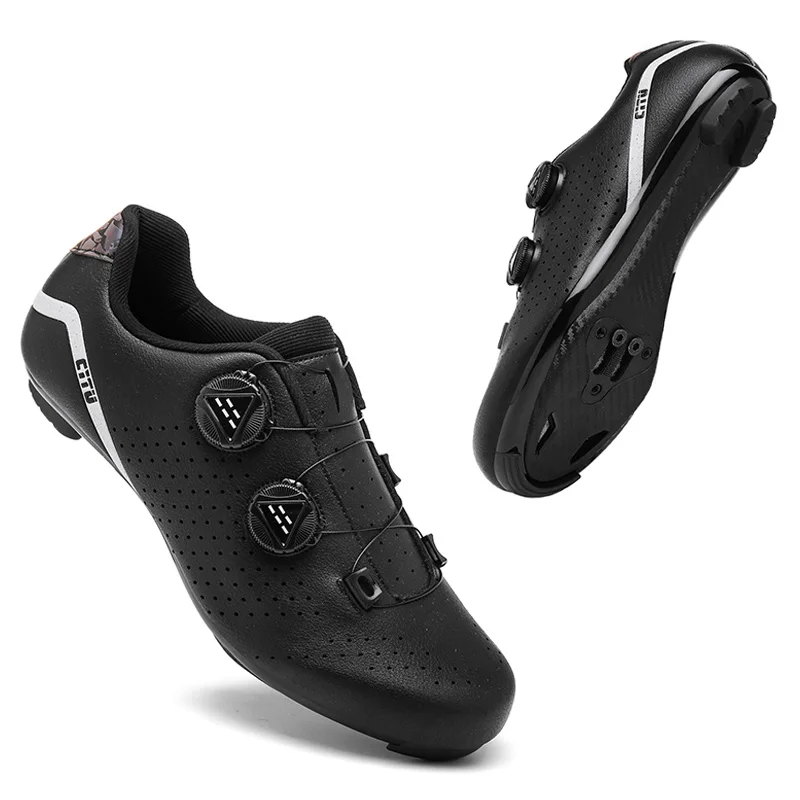 Cycling Shoes MTB Men Sports Road Bike Racing Speed Trail Mountain Bicycle Footwear SPD SL Cleats