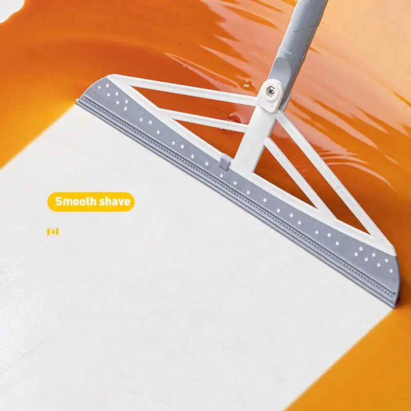 Silicone Mop 180&deg; Rotatable Magic Rubber Broom Hand Dust Brooms Home Floor Cleaning Squeegee Wiper