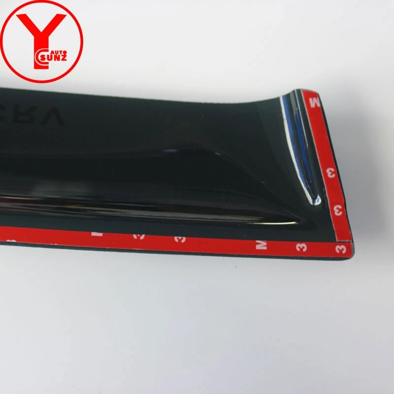 for honda crv 2007-2011 accessories ABS window deflector door visor rain guard for honda crv 2007 2008 2009 2010 2011 YCSUNZ