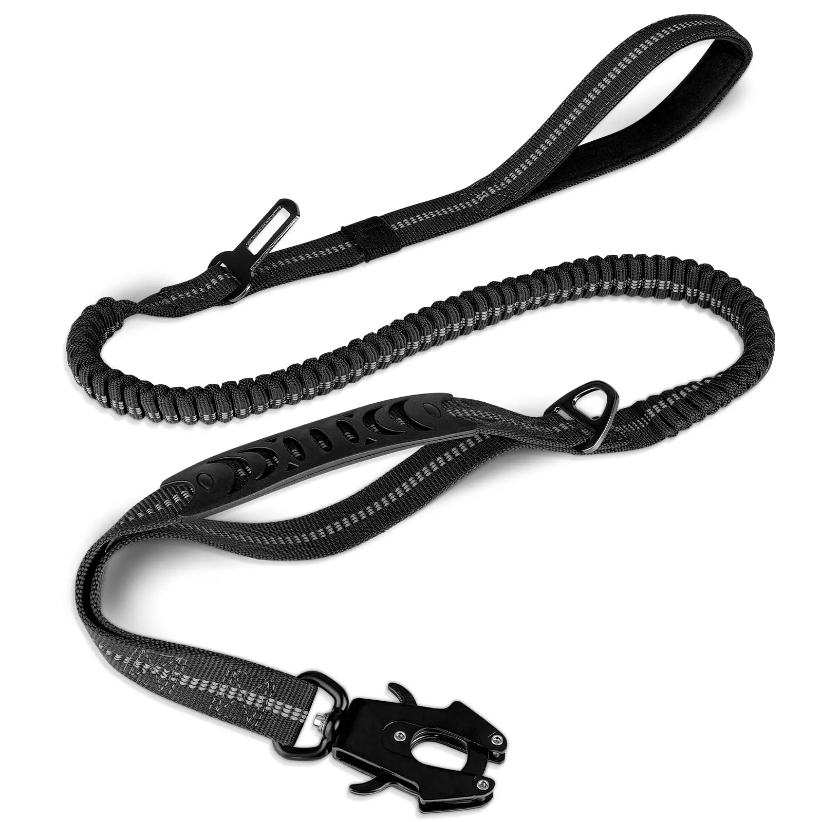 Heavy Duty Dog Leash,Reflective Nylon Dog Training Lead,Car Seat Belt,Double Handle,Metal Frog Clip,Dog Leash for All Size Dogs Heavy Duty Dog Leash,Reflective Nylon Dog Training Lead,Car Seat Belt,Double Handle,Metal Frog Clip,Dog Leash for All Size Dogs