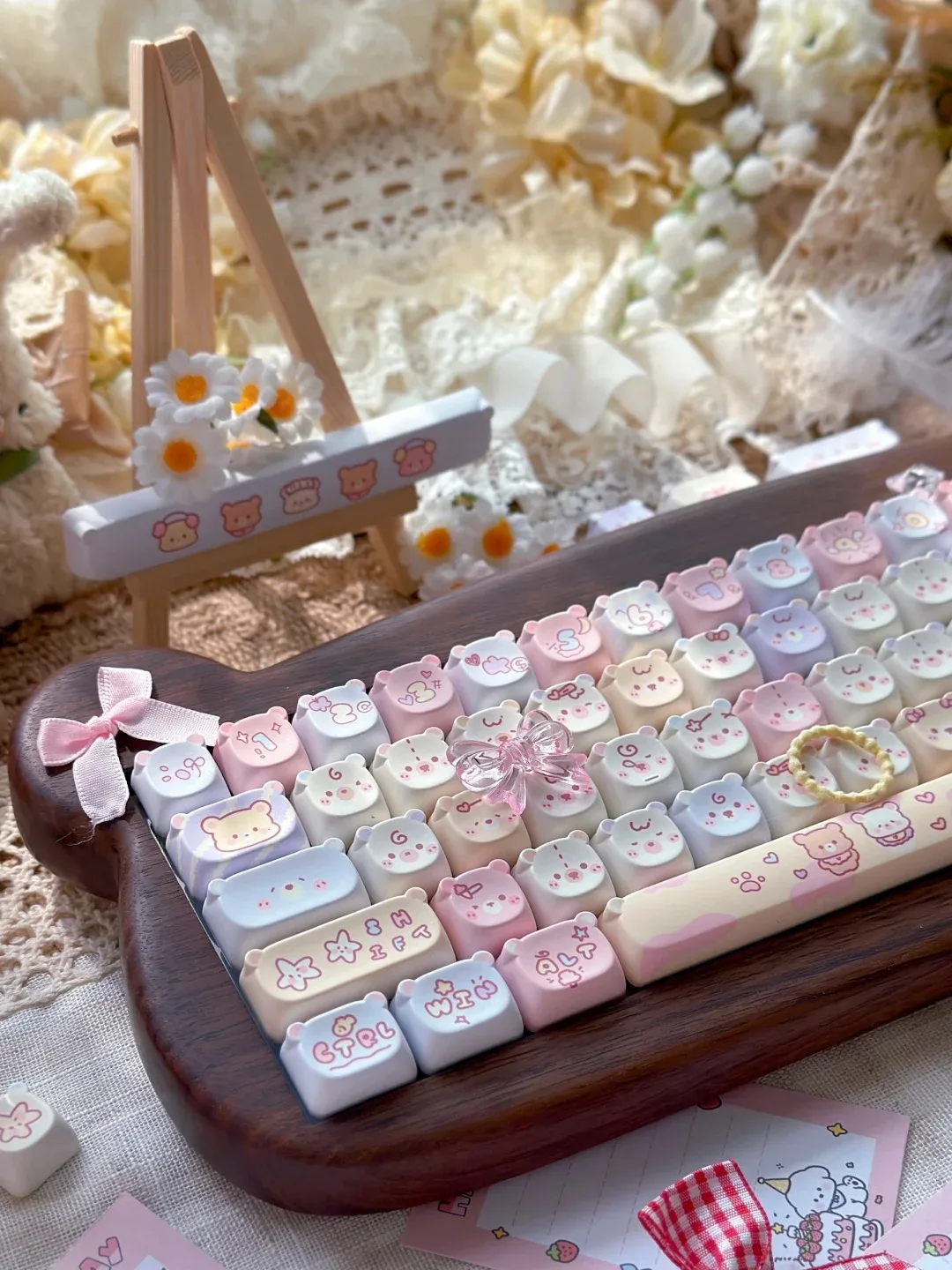 Keycaps, Presente Personalizado, Sublimação OEM, 2.25 U, 2.75U para Alice