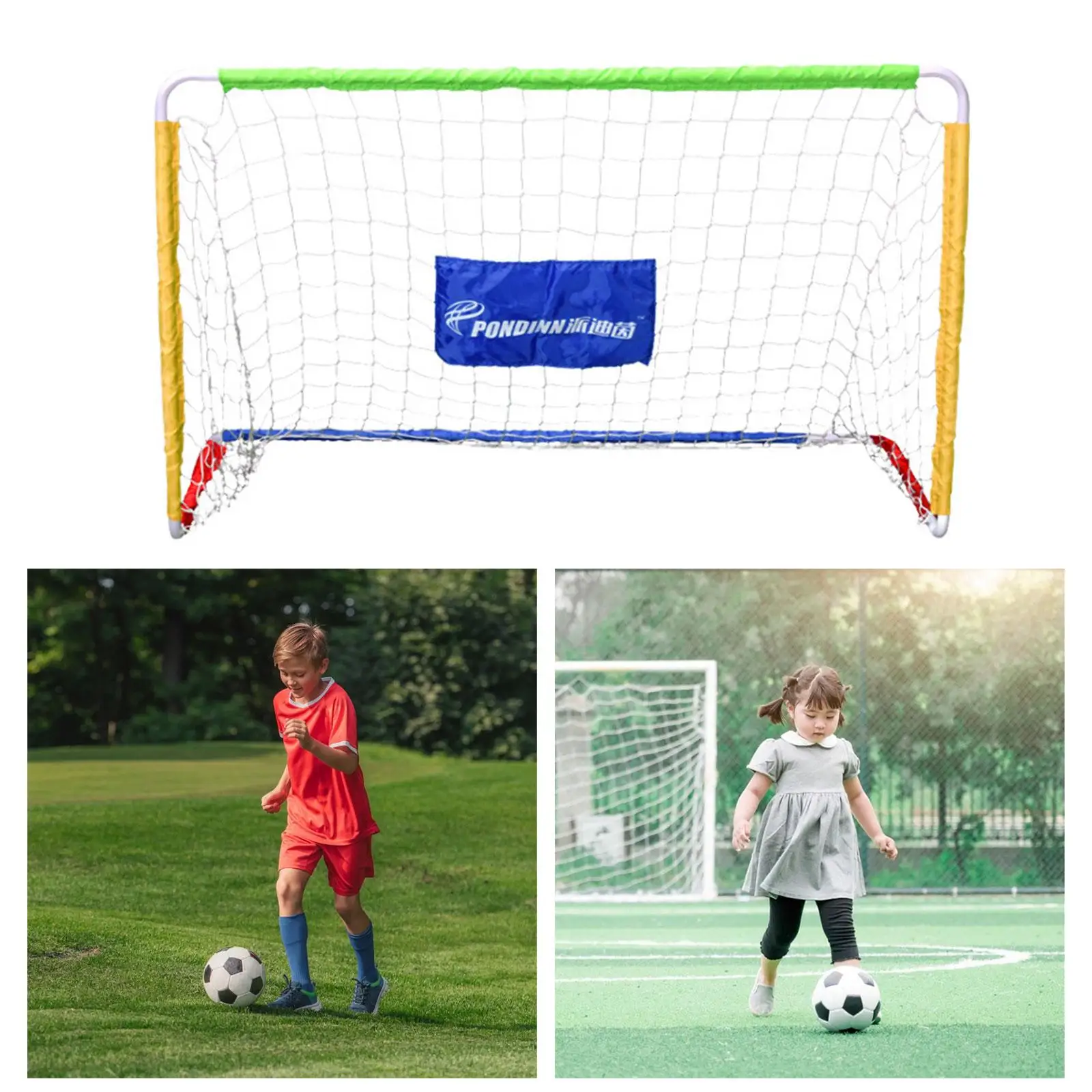 Kids Soccer Goals Practice Net Football Goal Training Soccer Goal for Indoor Outdoor Sports Game Lawn Garden Backyard Playground Kids Soccer Goals Practice Net Football Goal Training Soccer Goal for Indoor Outdoor Sports Game Lawn Garden Backyard Playground