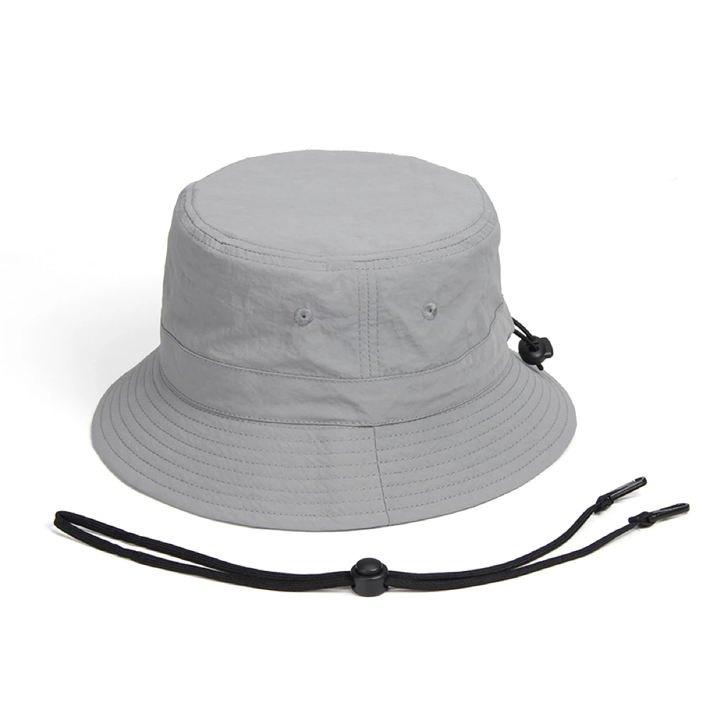 Versatile Camping Hat Waterproof Bucket Hat Summer Outdoor Activities Sun Protection Drawstring Hiking Fishing Sunbathing sun hats sun hat bucket hats sunscreen hats camping hats