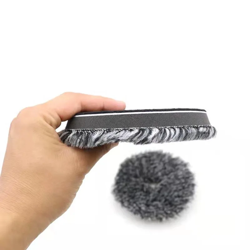 3"/5"/6" Wool Polishing Pad High Density Lambs Woollen Polish Buffing Pad Car Polisher Buffing Waxing car polishing pad car polish pad wool polishing pad wool polishing head