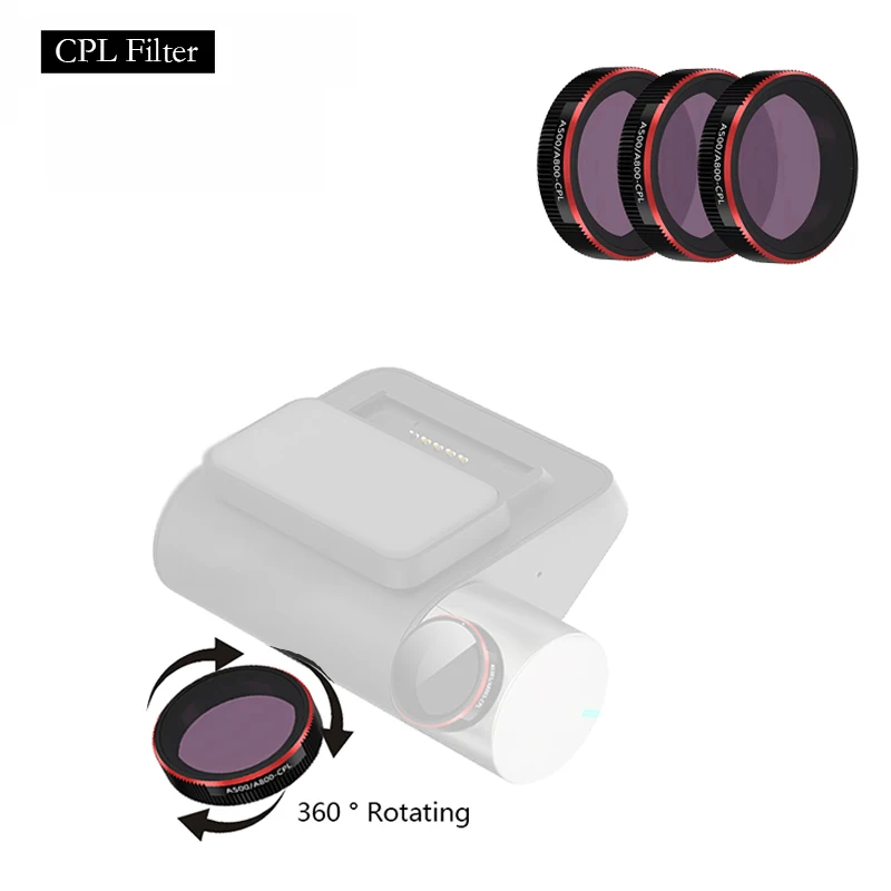 Фото Крепление для 70mai pro D02/D08 для 70mai Dash Cam Pro D02 Lite D08 для 70mai Pro D02 Lite D08 CPL фильтр №5