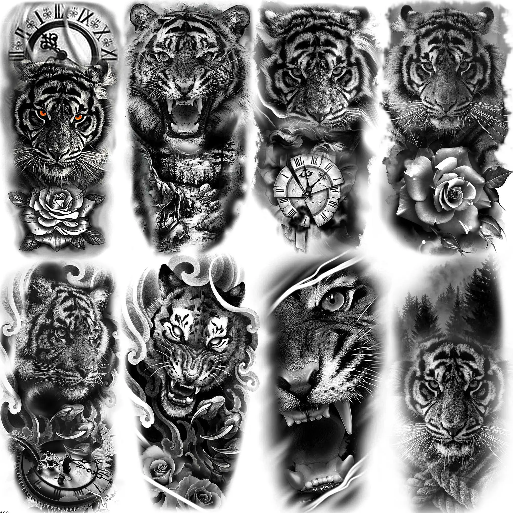 Tatuagem de Tigre na Costela: A Escolha Perfeita para Quem Busca Impacto  Sem Dor, image size:2000x2000