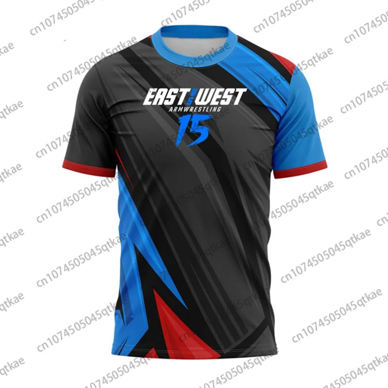 Devon Larratt Arm Wrestling Unisex Jersey Oversized Tshirt Wrist Enthusiasts Training Fitness Uniform Clothes 10-15