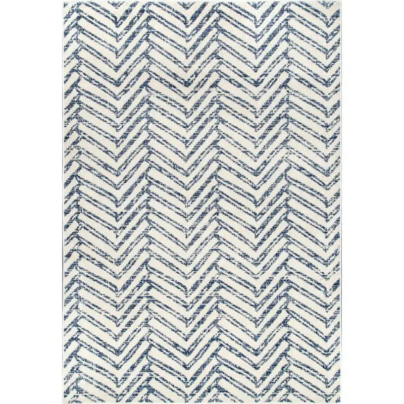 

Geometric Accent Rug, 2' x 3', Blue