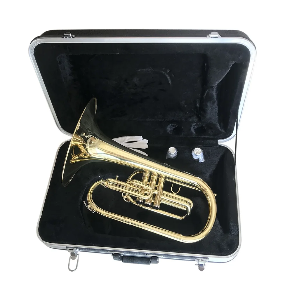 Cheap High Quality F Key Marching Instrument Mellophone JYMML635