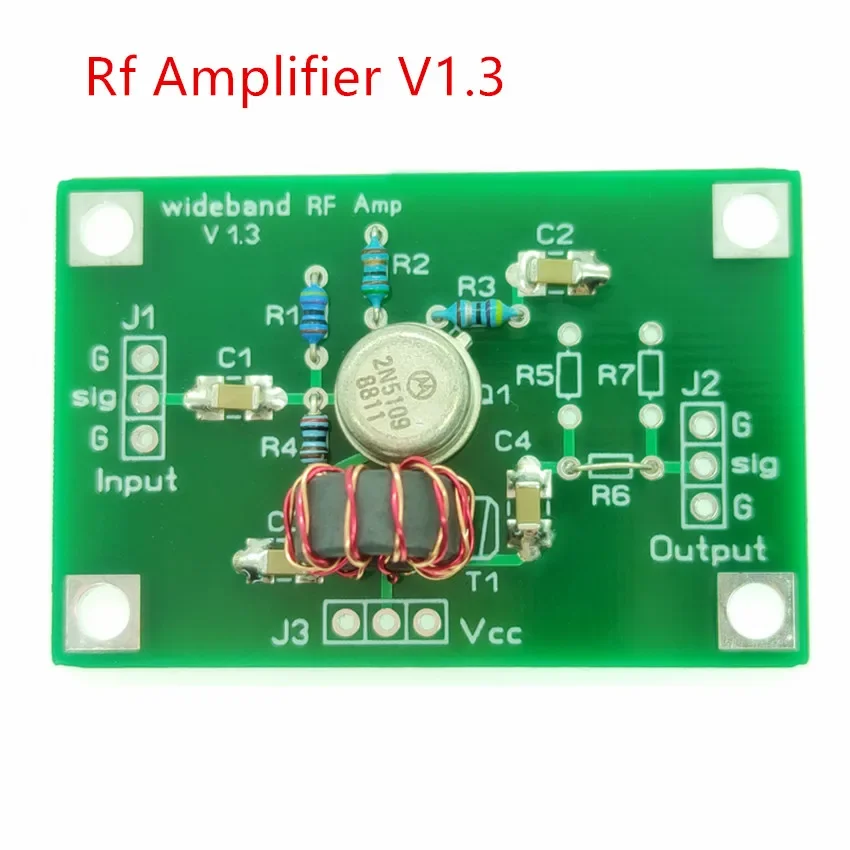 

Стабильный Универсальный широкополосный Радиочастотный усилитель 2MHz-35MH 12В 30мА V1.3
