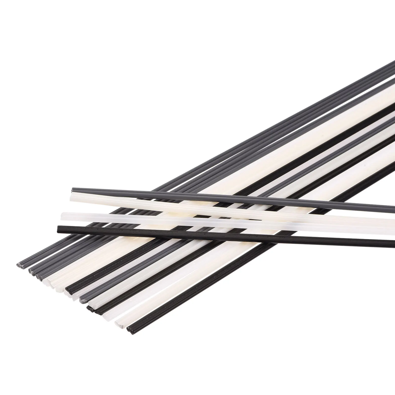 

uxcell Plastic Welding Rod ABS/PP/PVC/PE Repair Welder Rods 500mm/19.7inch for Welding Gun, Pack of 40