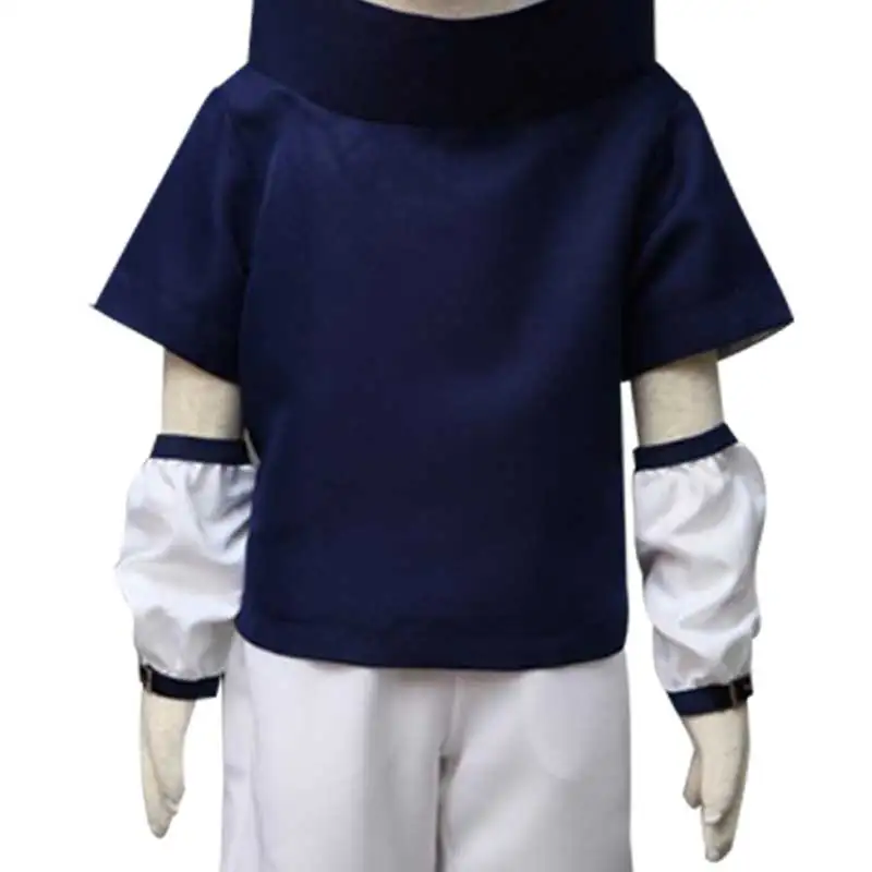 Kids Adult Uchiha Cosplay Sasuke Costume Outfit Children Summer School Uniform Suit Anime Halloween Costume superhero cosplay costume,kids cosplay costume