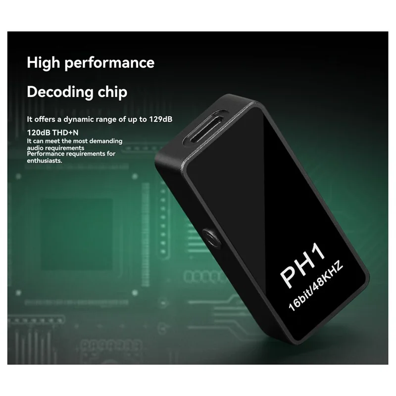 B27B PH1 밸런스드 피버 HIFI 휴대용 오디오 디코더 앰프 테일 무손실 디코딩 헤드폰 앰프 소형