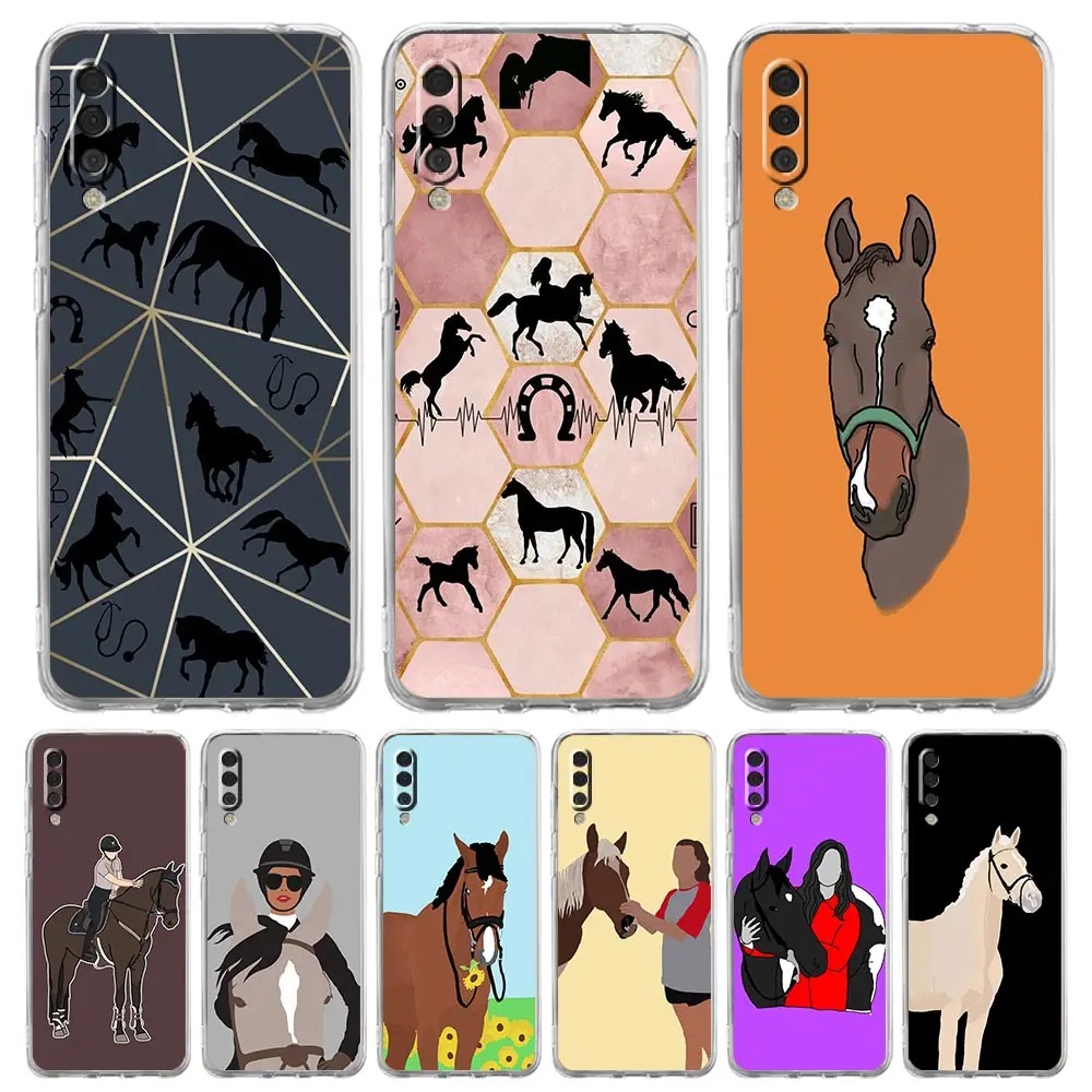 Frederik The Great beauty horse Phone Case For Samsung A50 A70 A30 A40 A20E A10 A10S A20S A02 A04s A12 A22 A32 A52S A72 5G Cover
