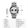 PAGANI DESIGN Men's Watch Panda Chronograph Luxury Quartz Wrist Watches Japanese Movement Sapphire Mirror 10Bar Waterproof Clock 6