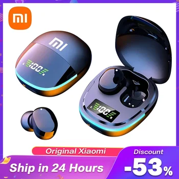 샤오미 G9S TWS 블루투스 이어폰, 무선 스포츠 헤드폰, 터치 컨트롤, HiFi 스테레오, 방수 인이어 게임 헤드셋, 마이크 포함