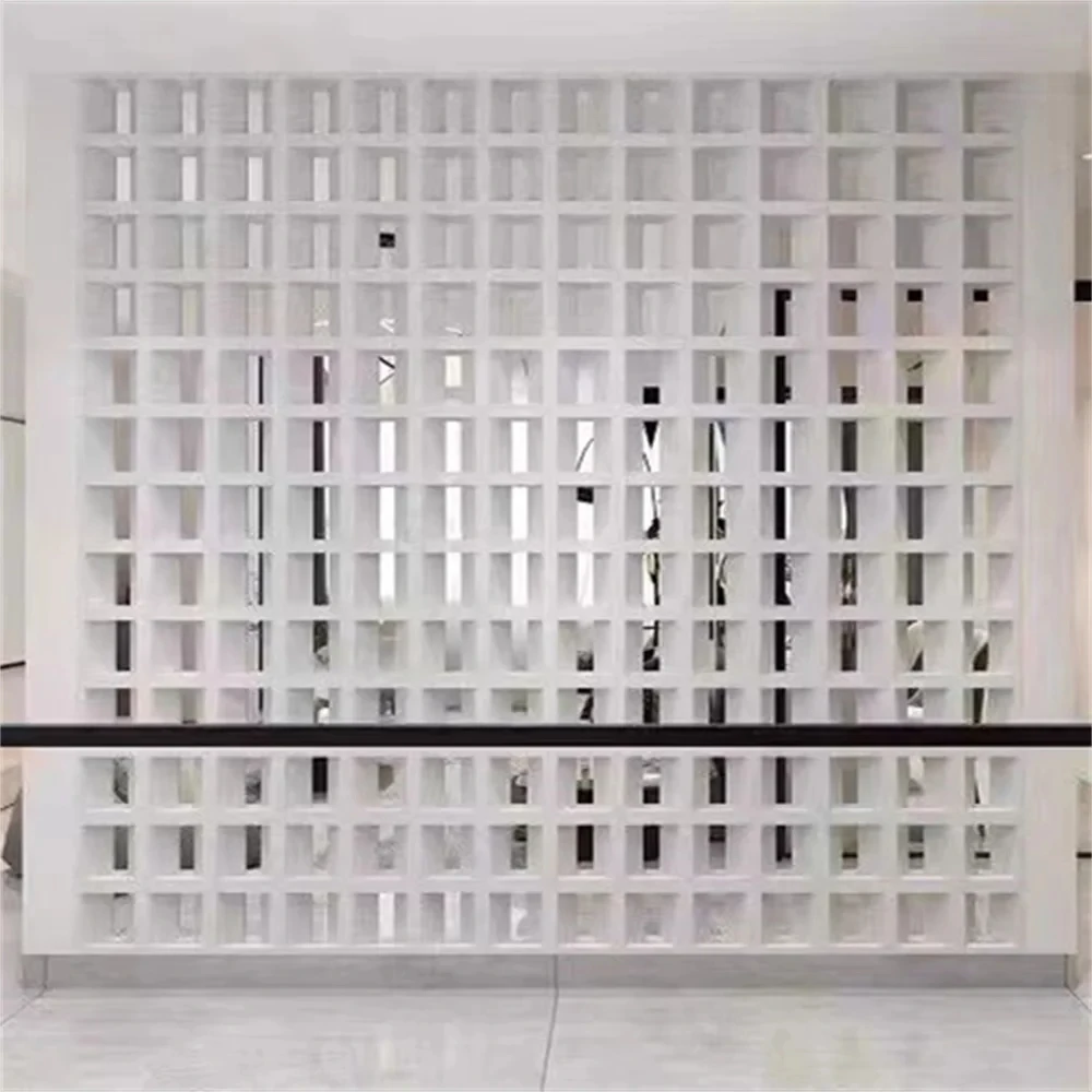 Paving Cement Plastic Mold Precast Block Decorative Wall Hollow Flower Window Planting Grass Brick Christmas Decoration