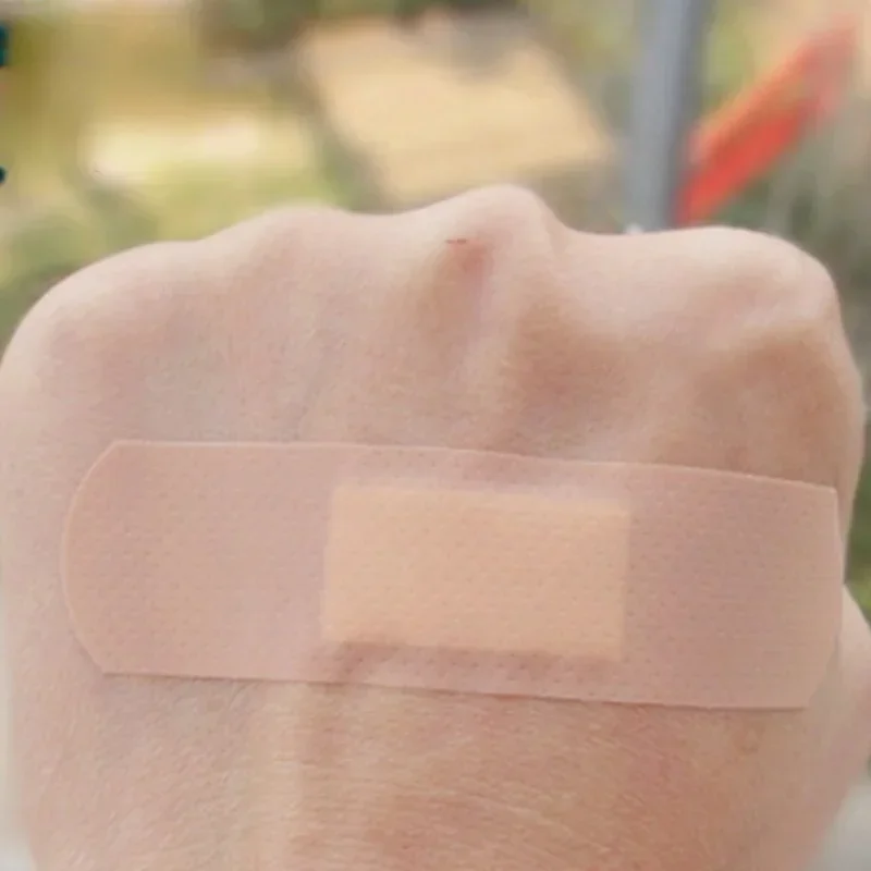 100pcs/lot Baby Band Aid Adult Children Breathable Elastic Kids Adhesive Bandages Skin Color Wound Heal Patch First Aid Plaster