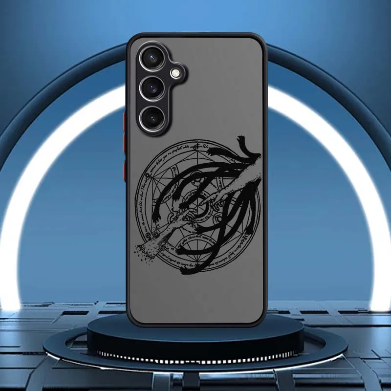 Frosted Translucent Phone Case - Fullmetal Alchemist Fashion