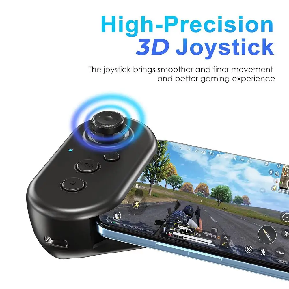 Gm100 Mobile Game Handle Controller Single Side Joystick Handle PUBG Gaming Auxiliary Peripheral Rocker for IOS Android