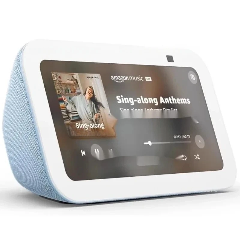 Mini Wifi Ale xa Voice Assistant Home Smart Display Original Echo Show 5 3Nd Gen  Speaker With 2X The Bass And Clearer Sound