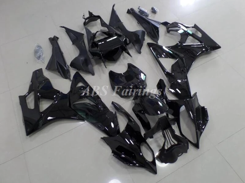 

Новый комплект обтекателей для мотоцикла ABS, подходит для BMW S1000RR 2009 2010 2011 2012 2013 HP4 09 10 11 12 13 14, черный блестящий комплект кузова