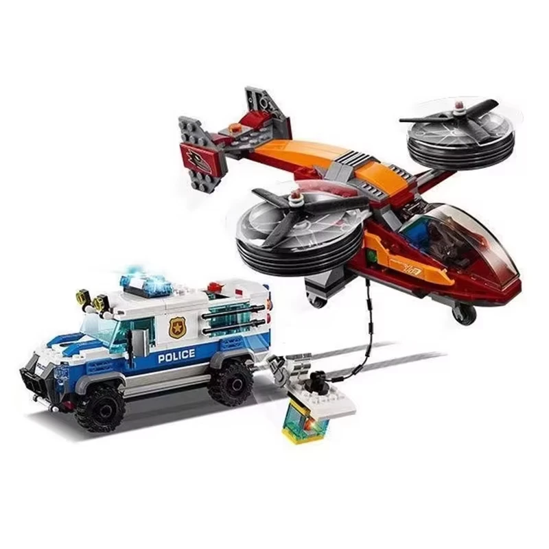 Third Party Compatible MOC Sets City Series Building Blocks Police