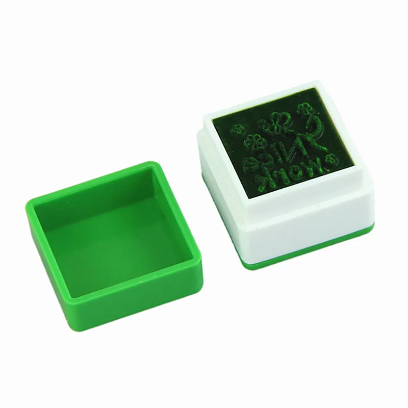6Pcs Comment Stamper Praise Reward Cute Kid Encourage Stamp English Teacher Seal Water Self-Inking DIY School Scrapbooking Toys