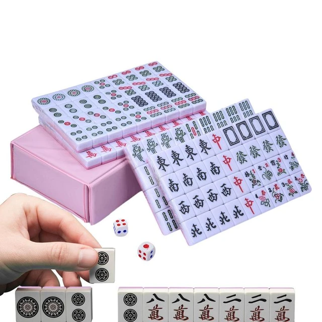 Jogo Mini Mahjong,jogos Mahjong - Jogo multijogador portátil chinês  tradicional conveniente para festas Febud