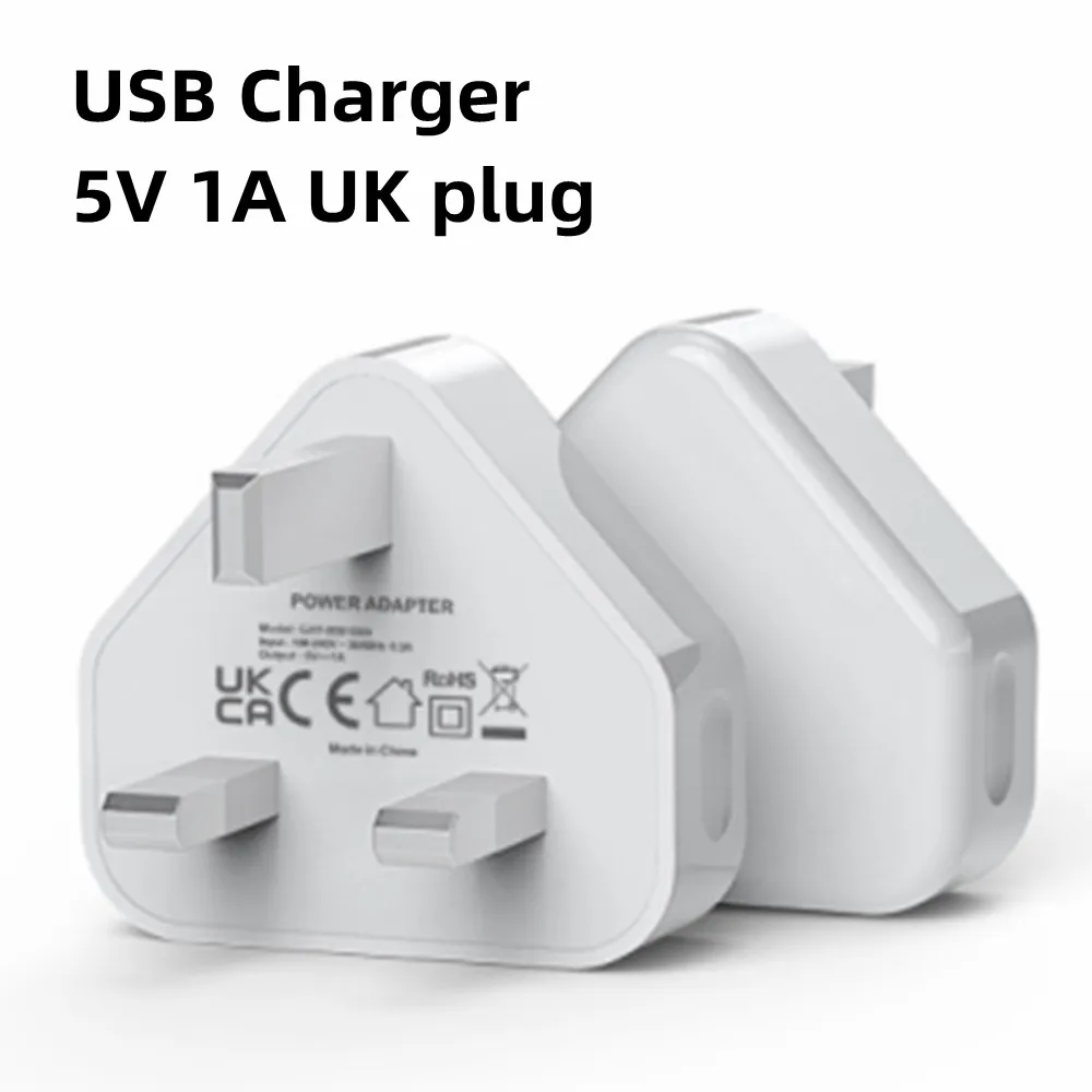 Universal Wall USB Charger Adapter with Multiple Plug Options - Efficient Power Supply for Phone and Electronic Device Charging