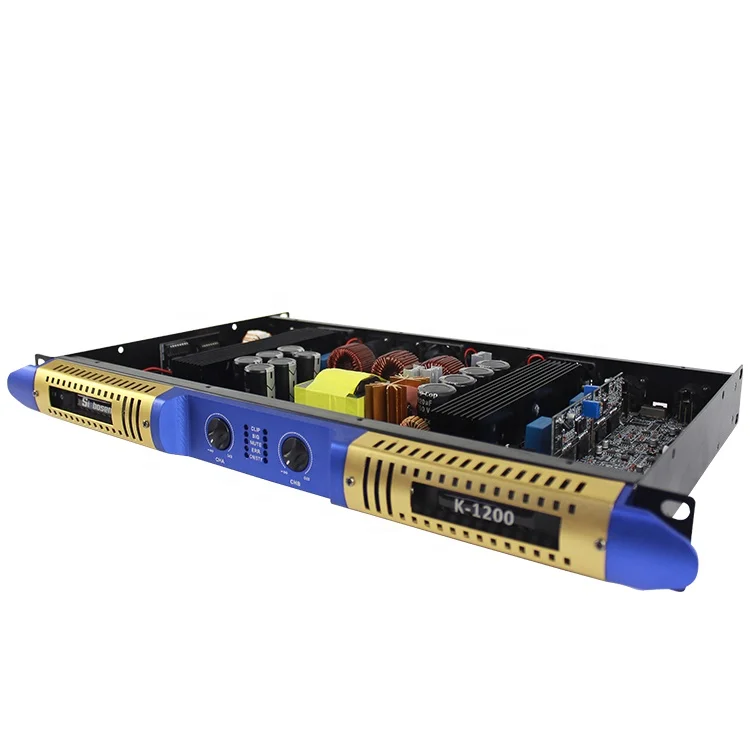 Sinbosen 1200w Class D Power 1u digital Amplifier for karaoke