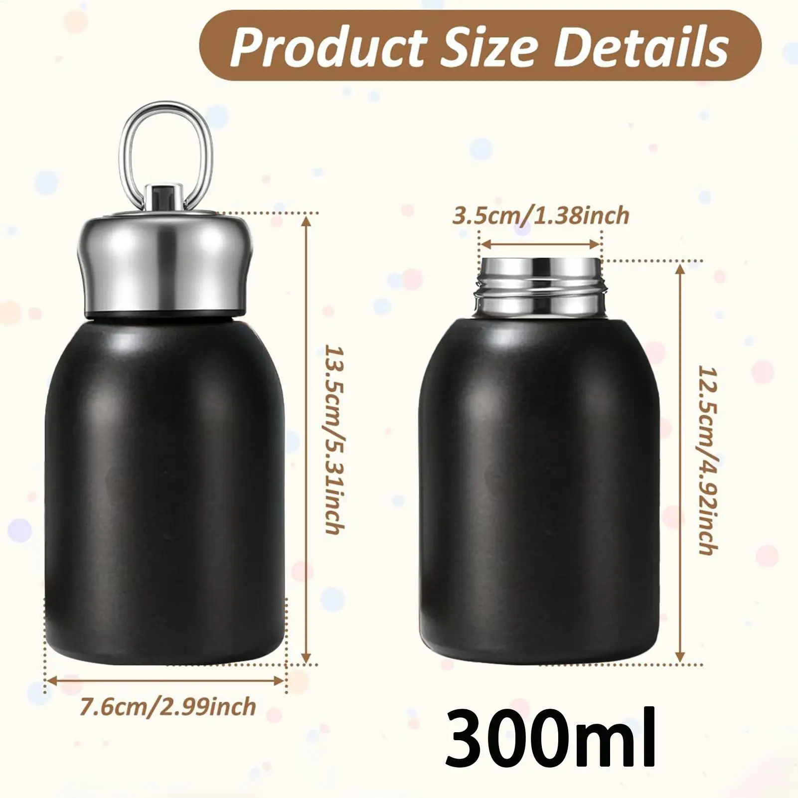 Children's Insulated Leak-Proof Water Bottle with Non-Slip Grip for Travel and Outdoor Adventures