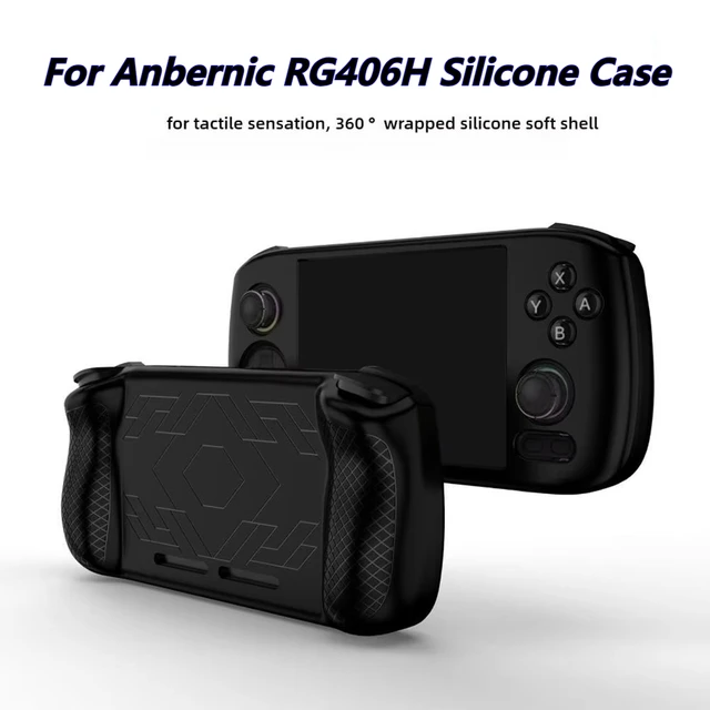 For Anbernic RG406H Silicone Game Console Case Shockproof 