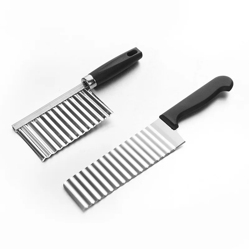 Vegetable Cutter 1Pcs Multi Purpose Cooking Tool Chopping Knife Vegetable Chopper Wavy Shape French Fries Cutter Kitchen Gadgets