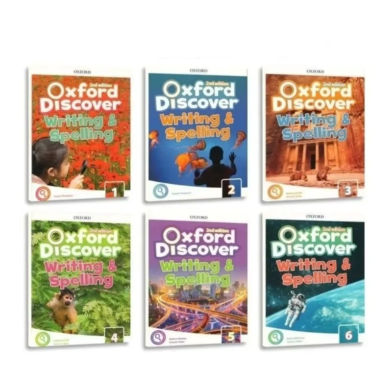 

Oxford Discover Writing and Spelling 2nd Edition 4-6 Primary School Student Textbook Practice Kids English Learning Book