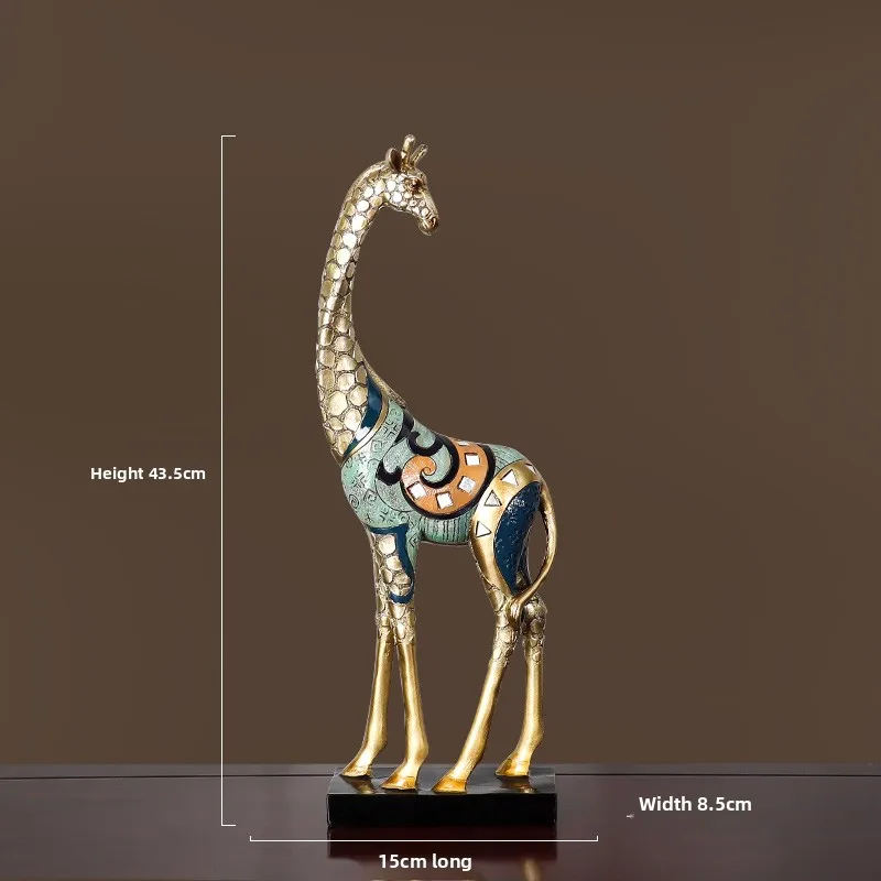 تحفة فنية على شكل زرافة لديكور منزلك
